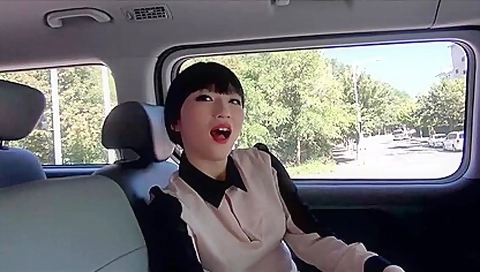 Adorable Japanese Girl Fucks Her Boyfriend In A Car