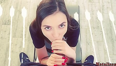 My Step Brother Creampied Me During My Morning Workout - Natalissa