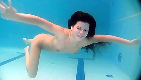 Swim And Get Naked Underwater